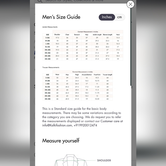 Cream White Terry Rayon Jodhpuri Suit - Picture 5 of 5